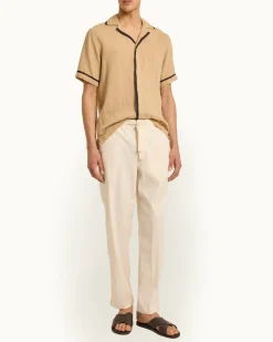 Orlebar Brown Alex Garment Dye LATTE Shop
