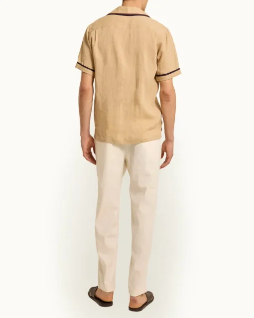Orlebar Brown Alex Garment Dye LATTE Shop