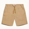 Orlebar Brown Alex Linen BISCUIT Cheap