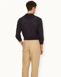 Orlebar Brown Alex Linen BISCUIT Fashion