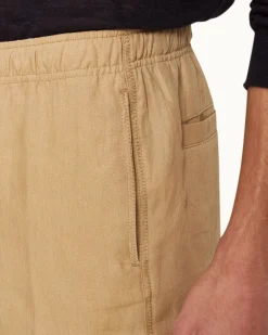Orlebar Brown Alex Linen BISCUIT Fashion