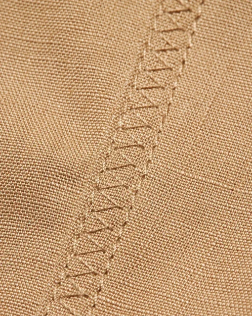 Orlebar Brown Alex Linen BISCUIT Cheap