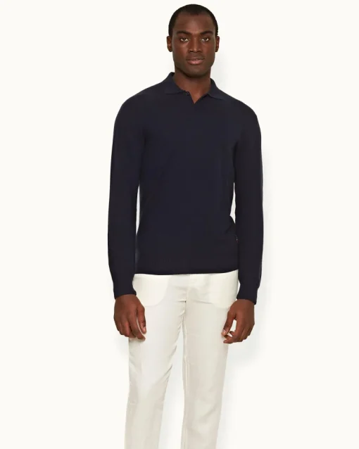 Orlebar Brown Bruno Cashmere NIGHTIRIS Best Sale