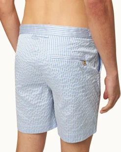 Orlebar Brown Bulldog WHITE/LIGHTISLANDSKY Best