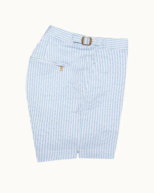 Orlebar Brown Bulldog WHITE/LIGHTISLANDSKY Best