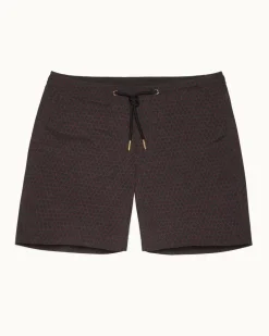 Orlebar Brown Bulldog Drawcord BLACK/SUMMERRED Best