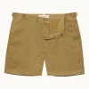Orlebar Brown Bulldog Garment Dye AGAVEGREEN Best Sale