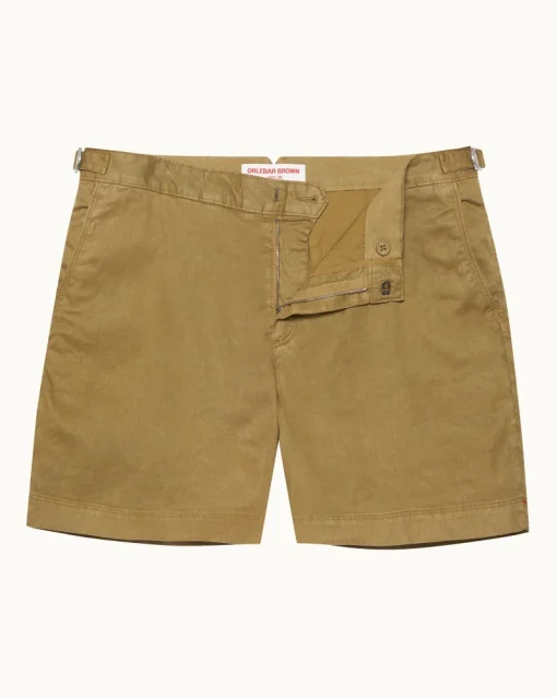 Orlebar Brown Bulldog Garment Dye AGAVEGREEN Best Sale
