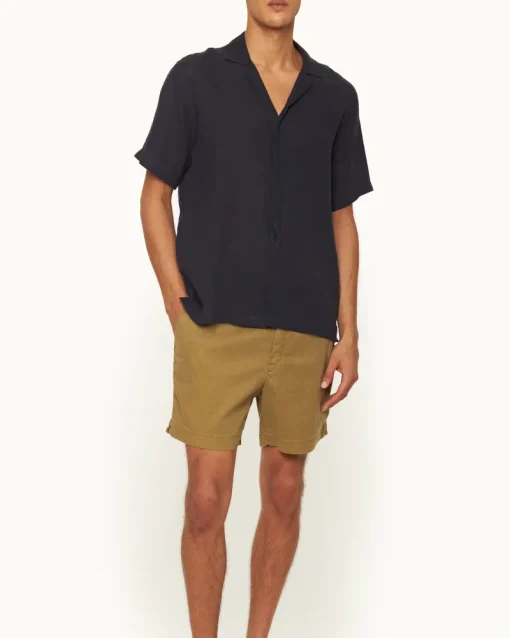 Orlebar Brown Bulldog Garment Dye AGAVEGREEN Best Sale