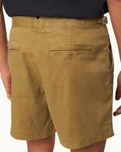 Orlebar Brown Bulldog Garment Dye AGAVEGREEN Best Sale