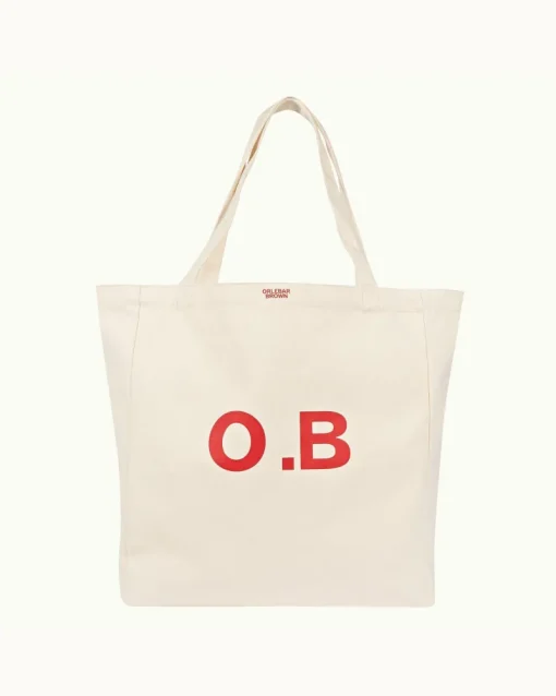 Orlebar Brown Canvas Tote NATURAL Sale