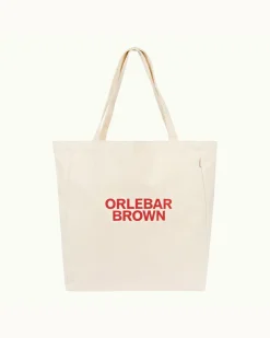 Orlebar Brown Canvas Tote NATURAL Sale