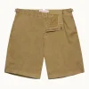 Orlebar Brown Dane Garment Dye AGAVEGREEN Discount