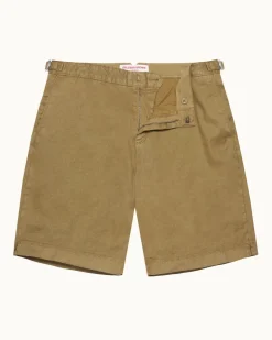 Orlebar Brown Dane Garment Dye AGAVEGREEN Discount