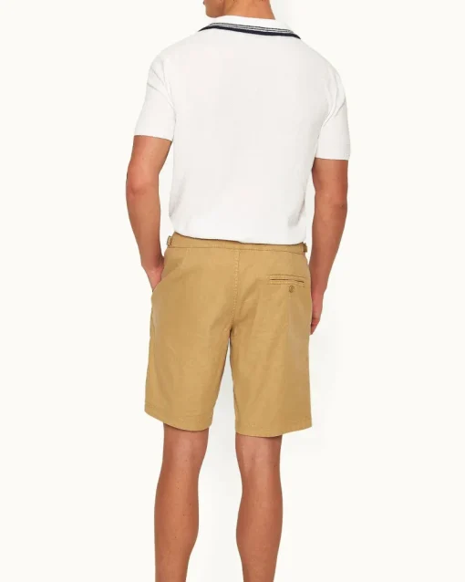 Orlebar Brown Dane Garment Dye BISCUIT Hot