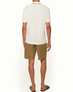 Orlebar Brown Dane Garment Dye AGAVEGREEN Discount