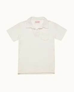 Orlebar Brown Digby Towelling WHITE Discount