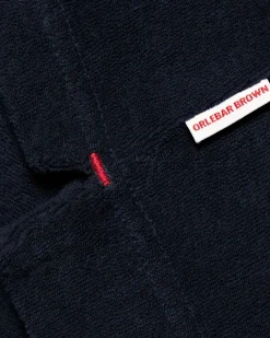 Orlebar Brown Digby Towelling NAVY Best Sale