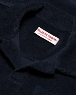 Orlebar Brown Digby Towelling NAVY Best Sale