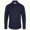 Orlebar Brown Giles Linen NAVY Shop