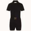 Orlebar Brown Goldfinger Onesie BLACK Fashion