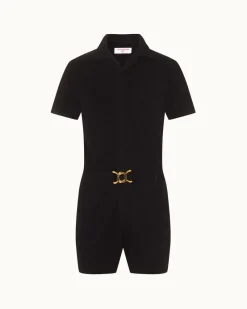 Orlebar Brown Goldfinger Onesie BLACK Fashion