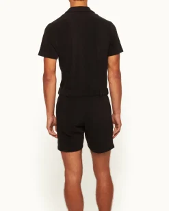 Orlebar Brown Goldfinger Onesie BLACK Fashion