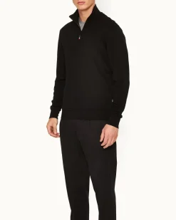 Orlebar Brown Isar Merino BLACK New