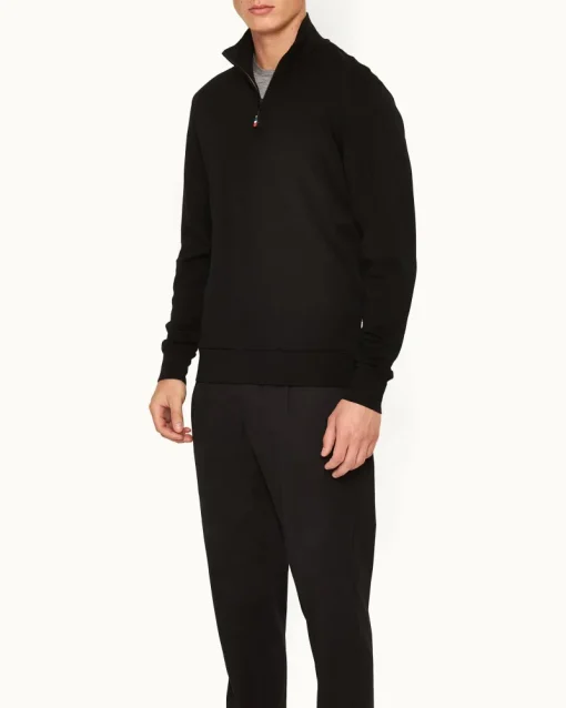 Orlebar Brown Isar Merino BLACK New