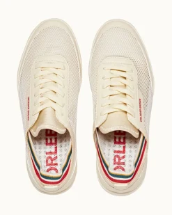 Orlebar Brown Larson WHITE/ORANGE/AQUAMARINE Online