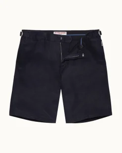 Orlebar Brown Norwich Linen NAVY Outlet