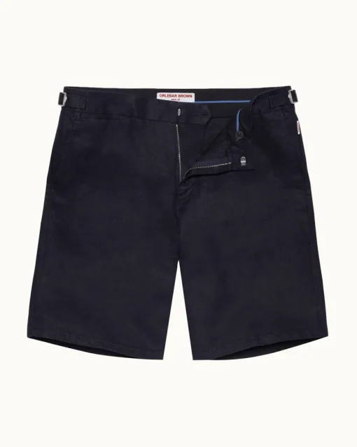 Orlebar Brown Norwich Linen NAVY Outlet