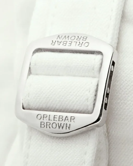 Orlebar Brown Norwich Linen WHITE New