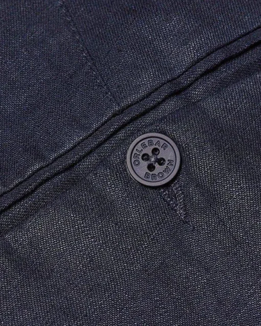 Orlebar Brown Norwich Linen NAVY Outlet