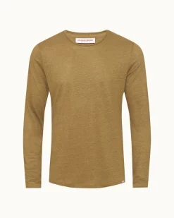 Orlebar Brown Ob-T Linen AGAVEGREEN Clearance