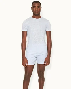 Orlebar Brown Ob-T Linen SOFTBLUE Online
