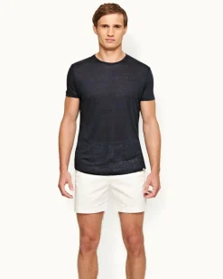 Orlebar Brown Ob-T Linen NAVY Outlet