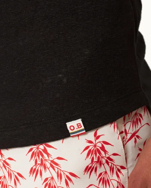 Orlebar Brown Ob-T Linen BLACK Store