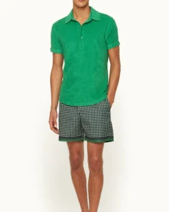 Orlebar Brown Sebastian Towelling CADDIEGREEN Sale