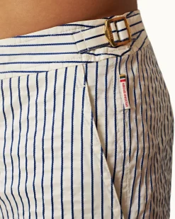 Orlebar Brown Setter WHITESAND/RIVERBLUESTRIPE Fashion