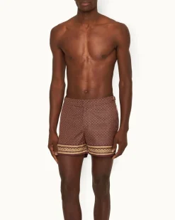 Orlebar Brown Setter COPPERRED Best Sale