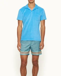 Orlebar Brown Terry Towelling AQUABLUE Store
