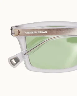 Orlebar Brown The Sam CRYSTAL/GREEN Clearance