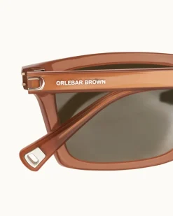 Orlebar Brown The Sam CINNAMON/GREEN Cheap