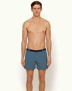 Orlebar Brown Thunderball Swimshort NAVY/CADETBLUE Store