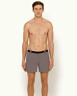 Orlebar Brown Thunderball Swimshort BLACK/FOSSIL Best Sale